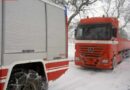 Nö: Nach Verkehrsunfall folgte Lkw-Bergung.