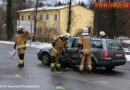 Oö: Verkehrsunfall auf der Kreuzung in Aschach an der Donau