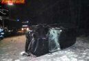 Stmk: Pkw wird bei Unfall über einen Bach katapultiert