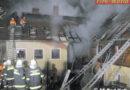 Oö: Brand eines Wohnhauses in Bad Hall -> 17 AS-Trupps eingesetzt