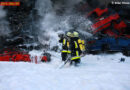 Deutschland: Großbrand in Essen -> Rund 100 Schrottfahrzeuge in Flammen