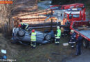 Nö: Pkw nach 400 Meter Flug von der S6 katapultiert –> Lenkerin verletzt!