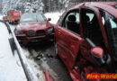 Oö: Hoher Sachschaden bei Verkehrsunfall in St. Oswald/Freistadt