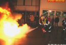 Bgld: Brandschutzübung in Pinkafelder Baumarkt