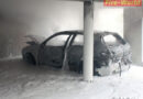 Nö: Fahrzeugbrand in der Tiefgarage einer Tullner Wohnhausanlage