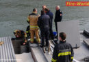 Oö: Wassereintritt in Frachtschiff in Aschach an der Donau