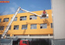 Nö: Übungs-Brandalarm in der Bundeshandelsakademie Gänserndorf