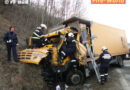 Nö: Menschenrettung nach Lkw-Kollision auf der B1 bei Melk