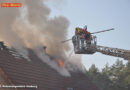 Deutschland: Brand in Einfamilienhaus in Buchholz/Sprötze