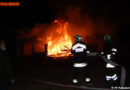 Nö: Brand eines Holzschuppens in Felixdorf