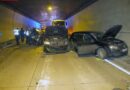 Stmk: Auffahrunfall im Plabutschtunnel -> Eine Person eingeklemmt