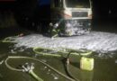 Oö: Lkw-Brand durch aufmerksamen Feurwehrmann entdeckt