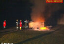 Nö: Anhänger in Kronstein in Vollbrand