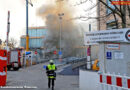 Bayern: Brand auf Baustelle neben Rotkreuzklinik