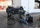Oö: Brand eines Abfallcontainers in der Welser Innenstadt