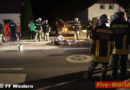 Oö: Bergung nach Suizidversuch und Verkehrsunfall in Windern