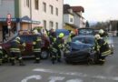 Oö: Verkehrsunfall mit zwei Pkw auf der Fischerkreuzung