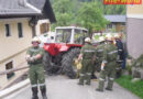 Oö: Traktor-Berung in Ebensee