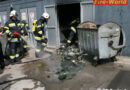 Ktn: Müllcontainerbrand bei der HTL in Ferlach