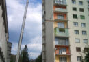 Stmk: Einsatz in luftiger Höhe mit Teleskopmastbühne in Graz (15. Stock)