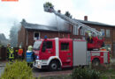 Deutschland: Fünf Wehren bekämpfen Wohnhausbrand in Grube