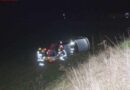 Oö: Pkw-Lenker bei Unfall auf der LB124 aus dem Fahrzeug geschleudert