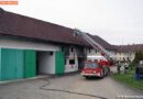 Oö: 11 Feuerwehren bei Brand in landw. Anwesen im Einsatz