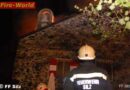 T: Vollbrand eines Gebäudes in der Burg Klamm