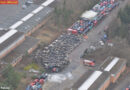 Deutschland: 180 Schrottautos in Wietzendorf abgebrann