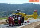 Ktn: Feuerwehreinsatz nach Arbeitsunfall