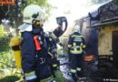 Nö: Scheunenbrand in Gramatneusiedl rasch unter Kontrolle