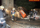 Vbg: Brand einer Estrichpumpe in Höchst