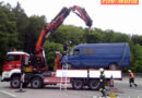 Nö: Kastenwagen auf der A1 bei Neulengbach von Autobahn gestürzt
