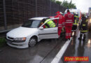 Nö: Eingeklemmte Personen nach Verkehrsunfall auf der A1