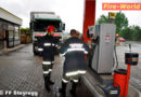 Oö: Lkw rammt Zapfsäule in Windegg