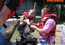 Oö: Schwan mit Angelschnur um den Hals -> Rettung durch die Feuerwehr
