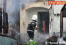 Stmk: Wirtschaftsgebäudebrand durch Blitzschlag in Klausen