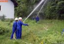 Oö: Waldbrandübung der Feuerwehrjugend