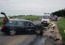 Oö: Frontalzusammenstoß bei Überholmanöver