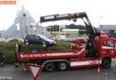 Nö: Auto trifft in Tulln auf Abfangjäger