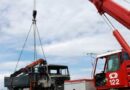 Nö: Führerhaus eines Lkw auf der A2 in Vollbrand