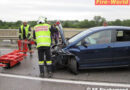 Nö: Pkw-Kollision auf der LB 9 in Fischamend