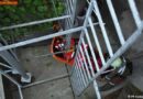 Oö: Höhenrettungsübung -> Menschenrettung aus Silo