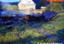 Stmk: Brand eines kleinen Wochenendhauses in Köflach