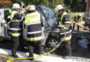D: Mit Kleinstransporter gegen Lkw gekracht und eingeklemmt -> München