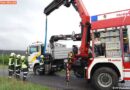 Bgld: Lkw nach Unfall mit Pkw fahruntüchtig auf der LB63