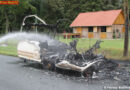 D: Urlaubsfahrt endet mit Schrecken -> Wohnwagenbrand