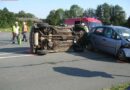 Stmk: Drei Verletzte bei schweren Unfall auf der LB76
