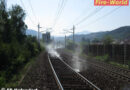 Stmk: Brand mehrerer Bahnschwellen in Kapfenberg