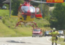 Sbg: Schwerer Motorradunfall auf der B99 bei Hüttau